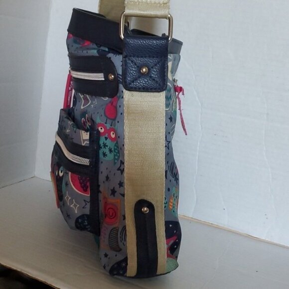 Lily Bloom Bella Night Owl Bag Crossbody Shoulder Handbag Purse WOMEN'S WOMAN'S - Picture 6 of 12